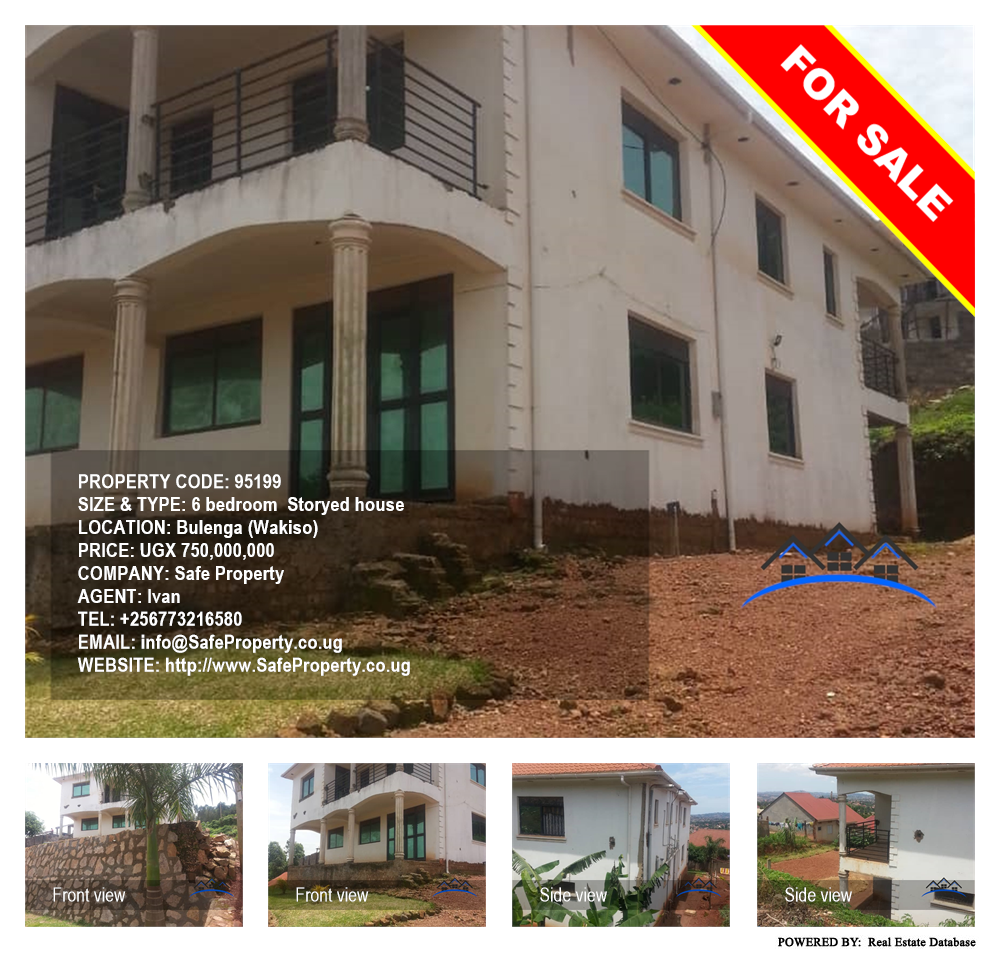 6 bedroom Storeyed house  for sale in Bulenga Wakiso Uganda, code: 95199