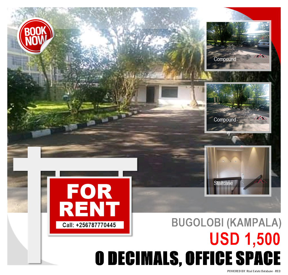 Office Space  for rent in Bugoloobi Kampala Uganda, code: 95289