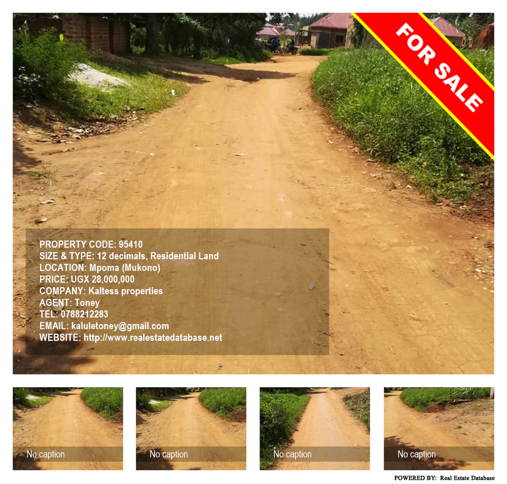 Residential Land  for sale in Mpoma Mukono Uganda, code: 95410