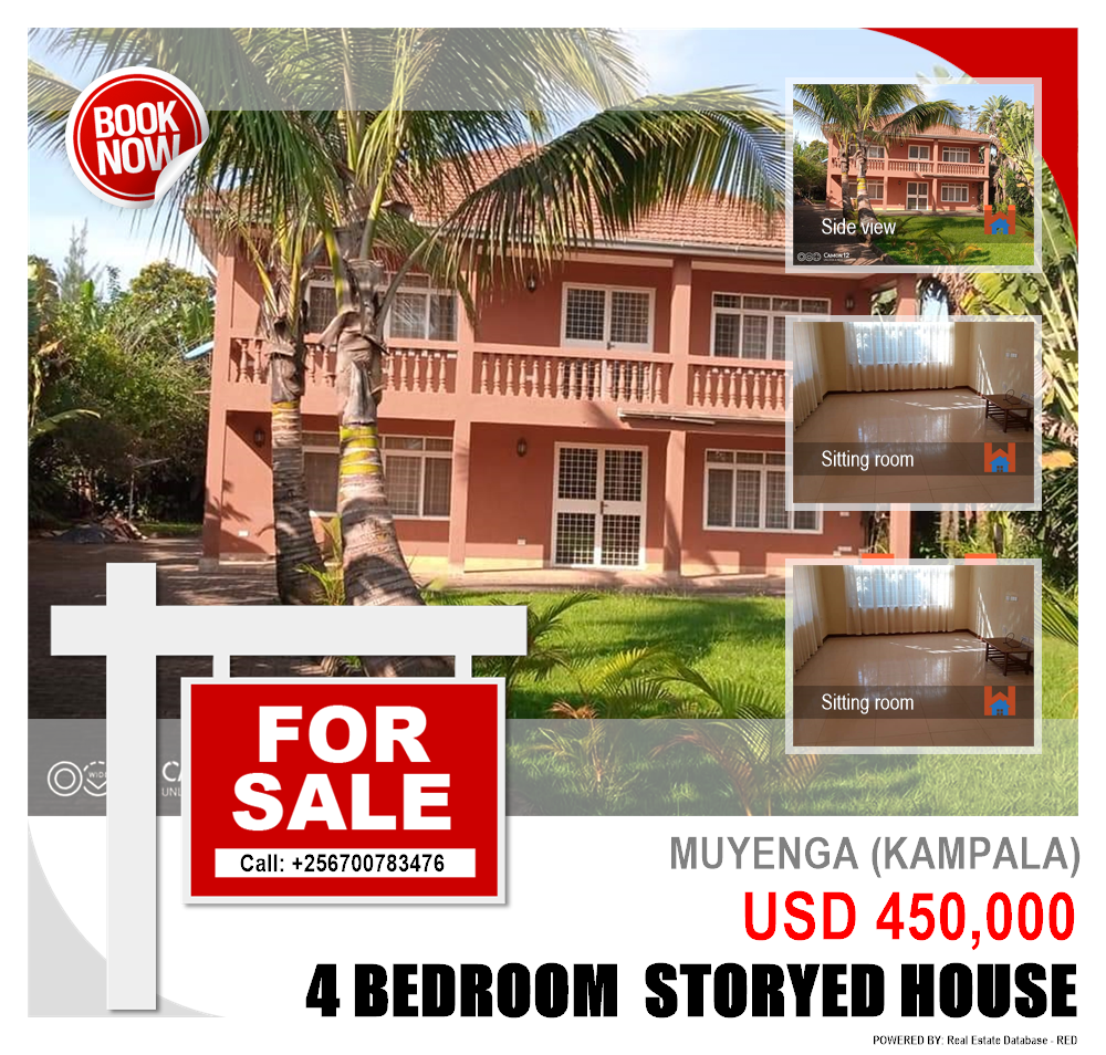 4 bedroom Storeyed house  for sale in Muyenga Kampala Uganda, code: 95725
