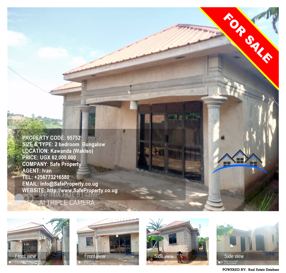 2 bedroom Bungalow  for sale in Kawanda Wakiso Uganda, code: 95752