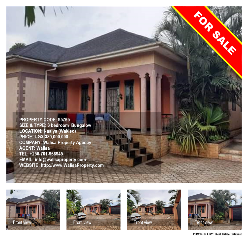 3 bedroom Bungalow  for sale in Naalya Wakiso Uganda, code: 95765