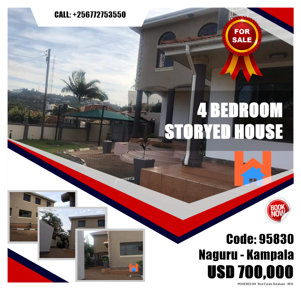 4 bedroom Storeyed house  for sale in Naguru Kampala Uganda, code: 95830