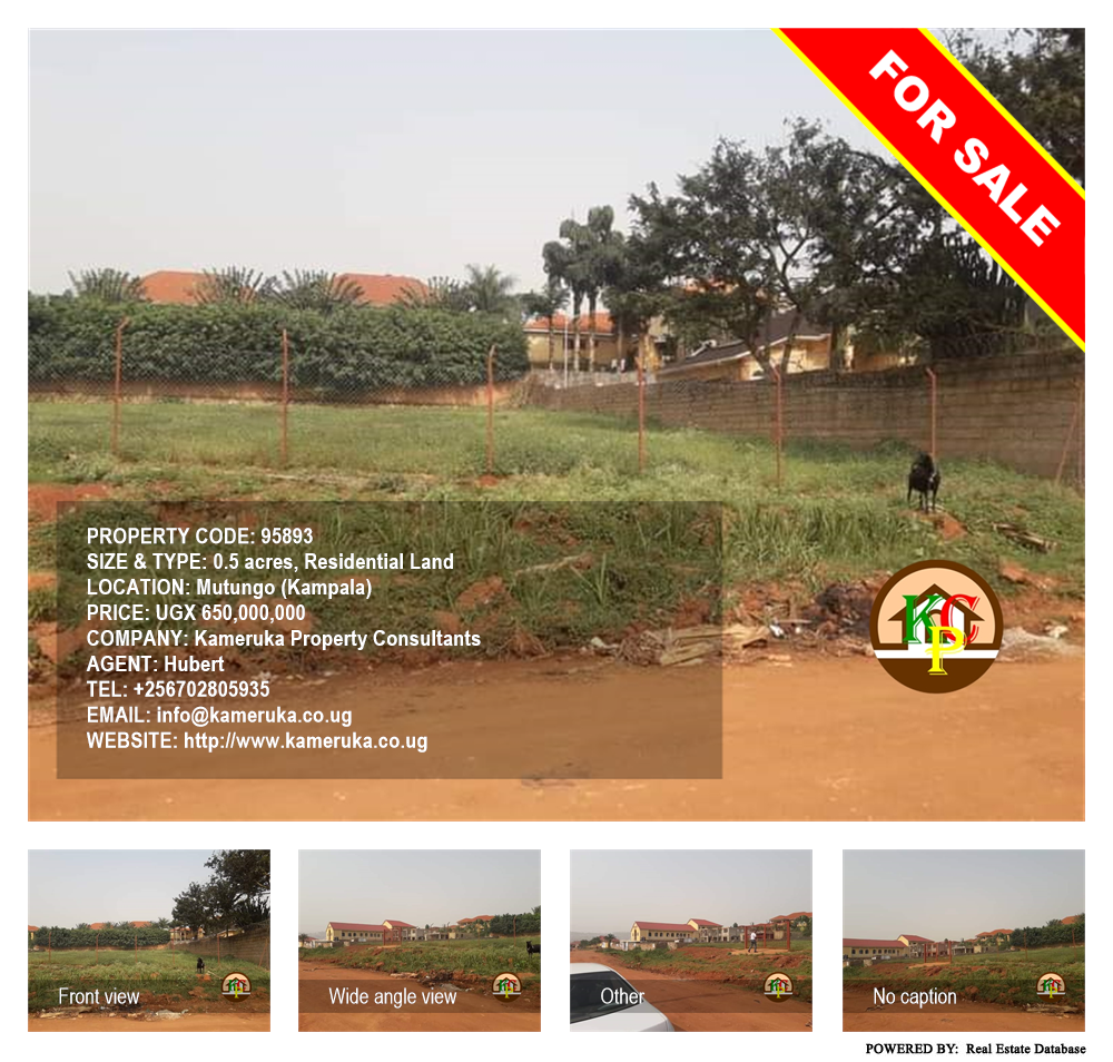 Residential Land  for sale in Mutungo Kampala Uganda, code: 95893