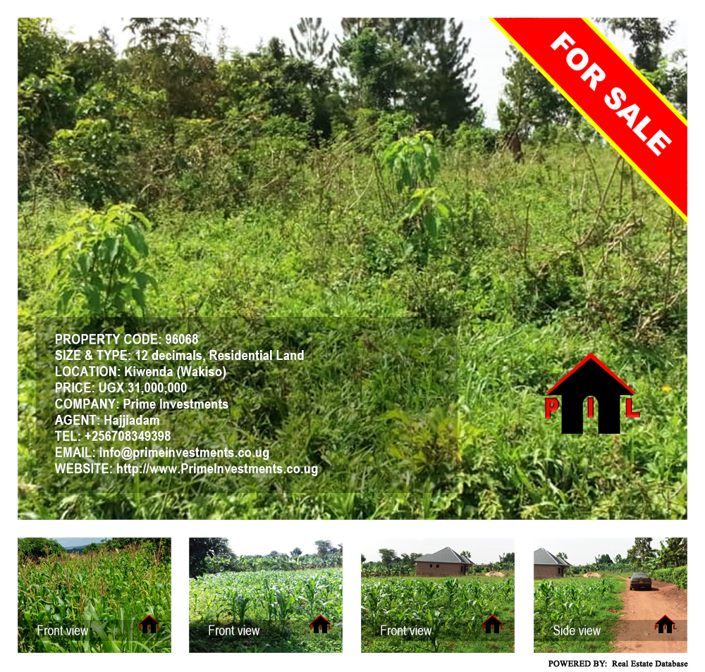 Residential Land  for sale in Kiwenda Wakiso Uganda, code: 96068