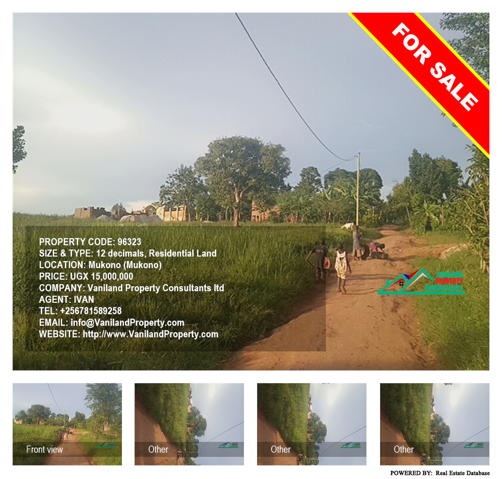 Residential Land  for sale in Mukono Mukono Uganda, code: 96323
