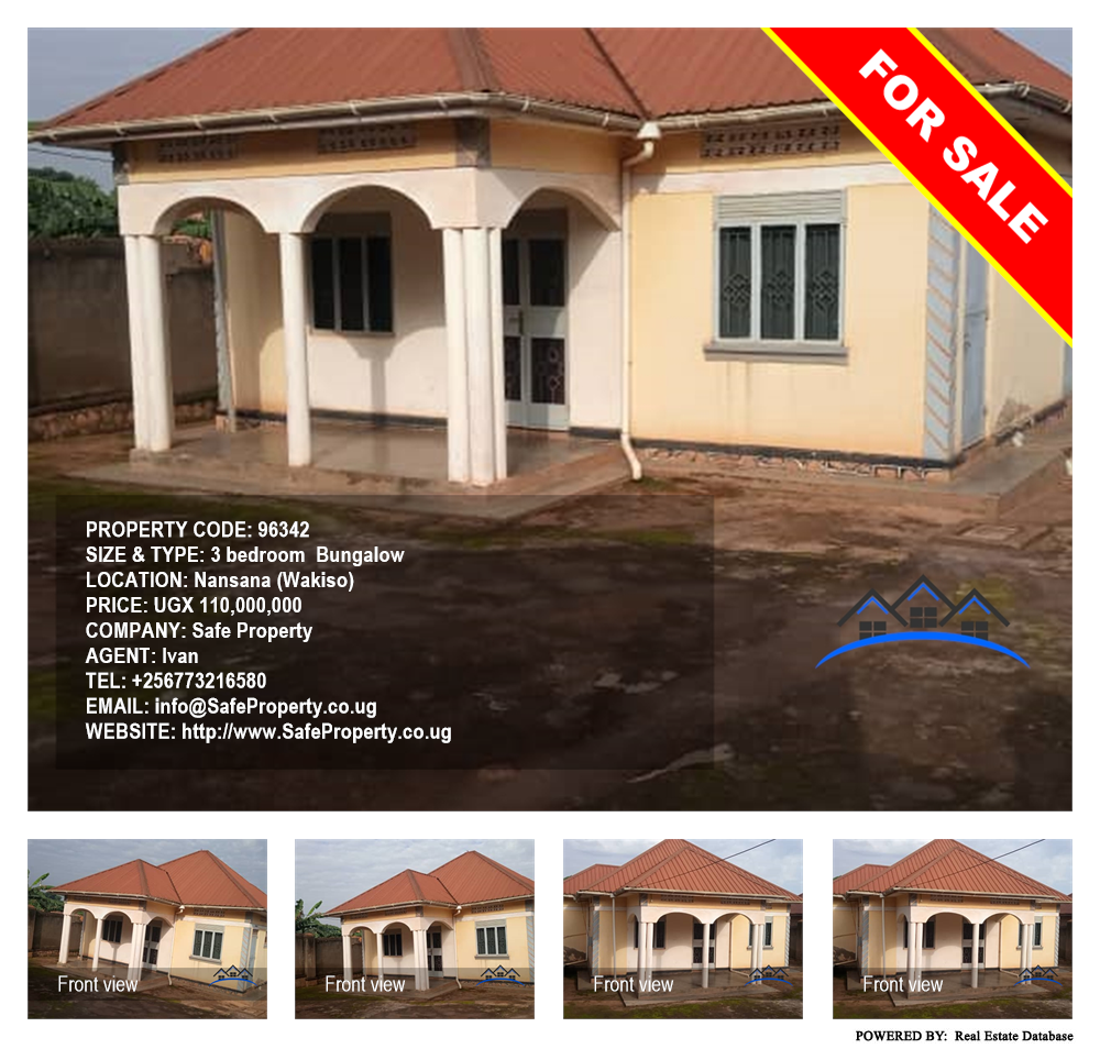 3 bedroom Bungalow  for sale in Nansana Wakiso Uganda, code: 96342