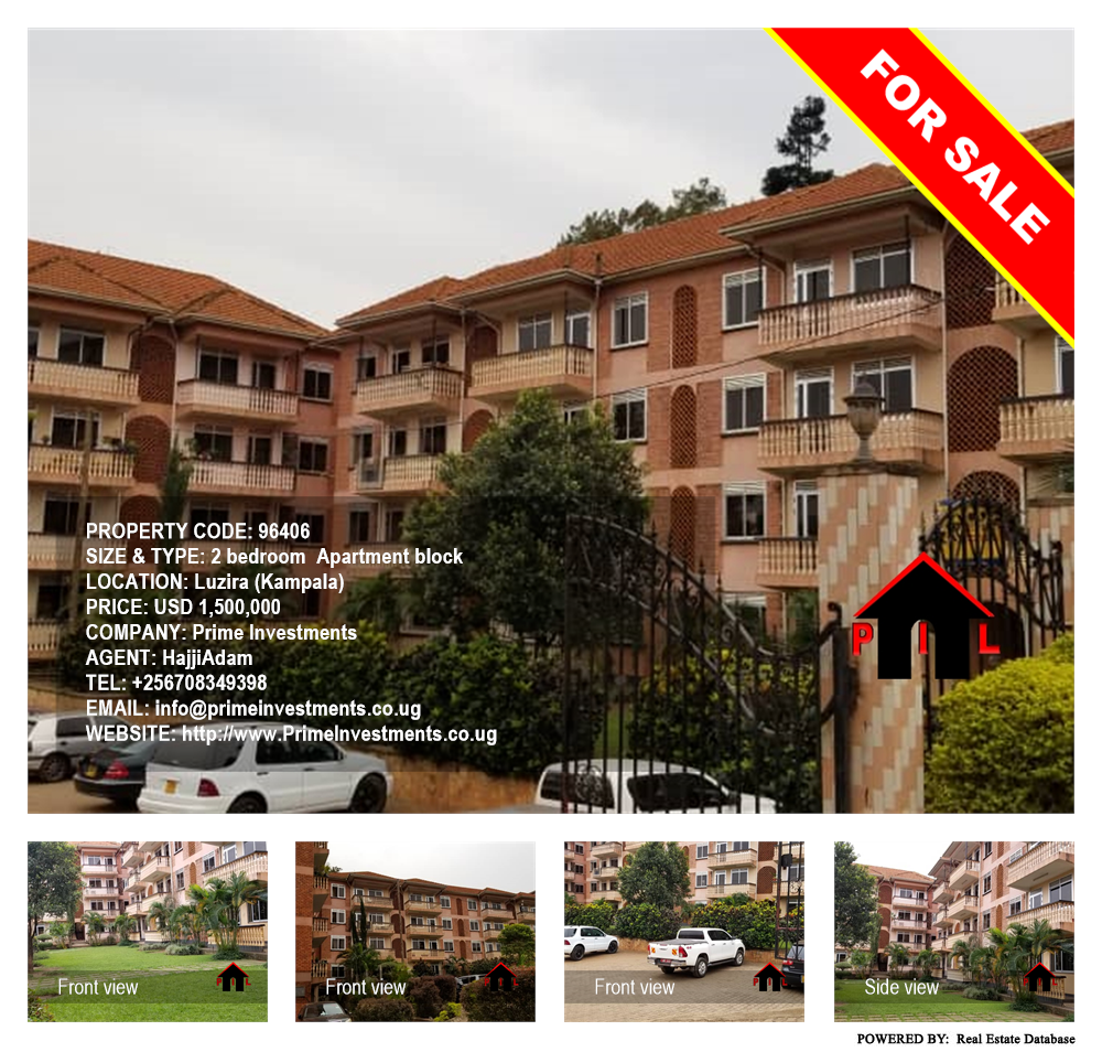 2 bedroom Apartment block  for sale in Luzira Kampala Uganda, code: 96406