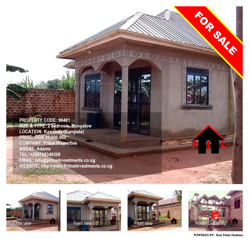 2 bedroom Bungalow  for sale in Kawanda Kampala Uganda, code: 96461