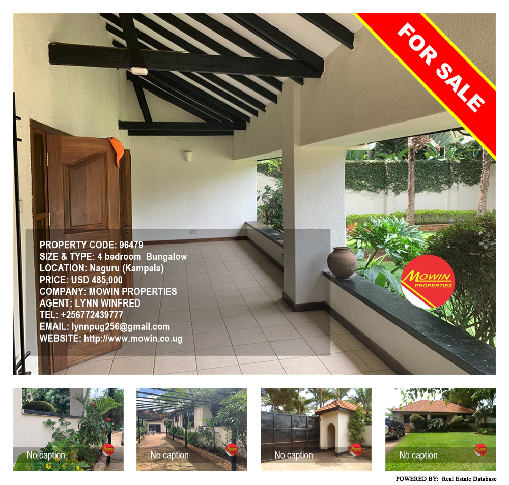 4 bedroom Bungalow  for sale in Naguru Kampala Uganda, code: 96479