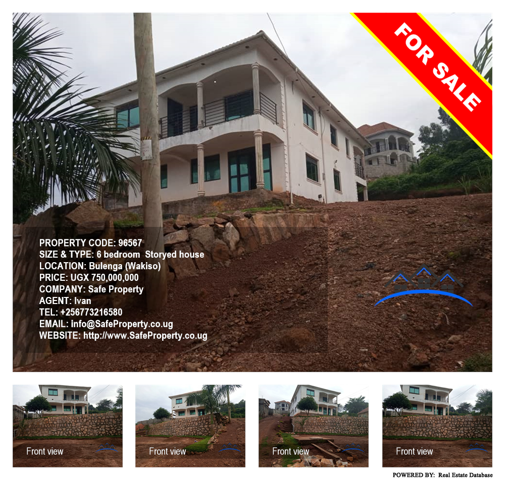 6 bedroom Storeyed house  for sale in Bulenga Wakiso Uganda, code: 96567