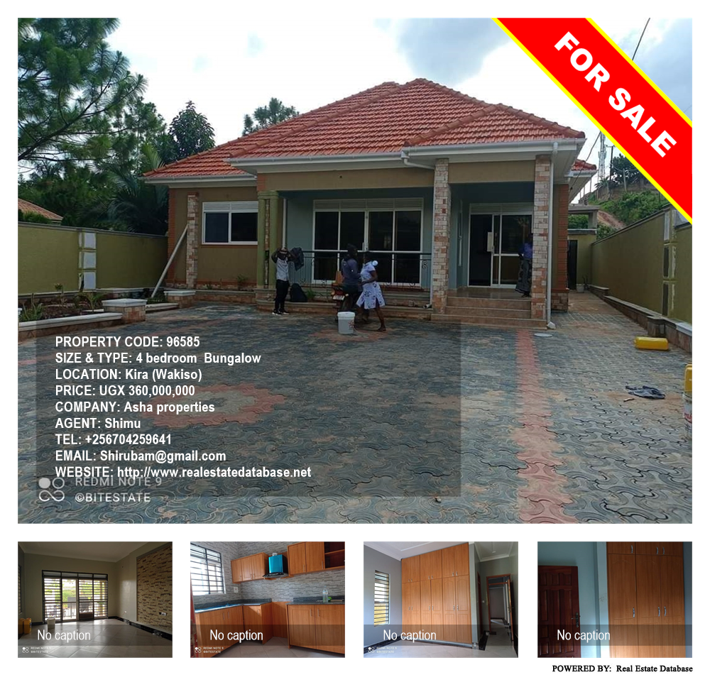 4 bedroom Bungalow  for sale in Kira Wakiso Uganda, code: 96585