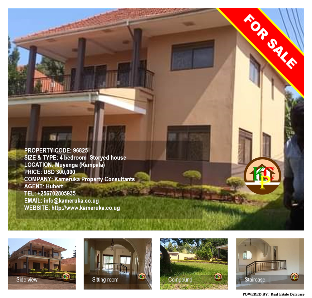 4 bedroom Storeyed house  for sale in Muyenga Kampala Uganda, code: 96825