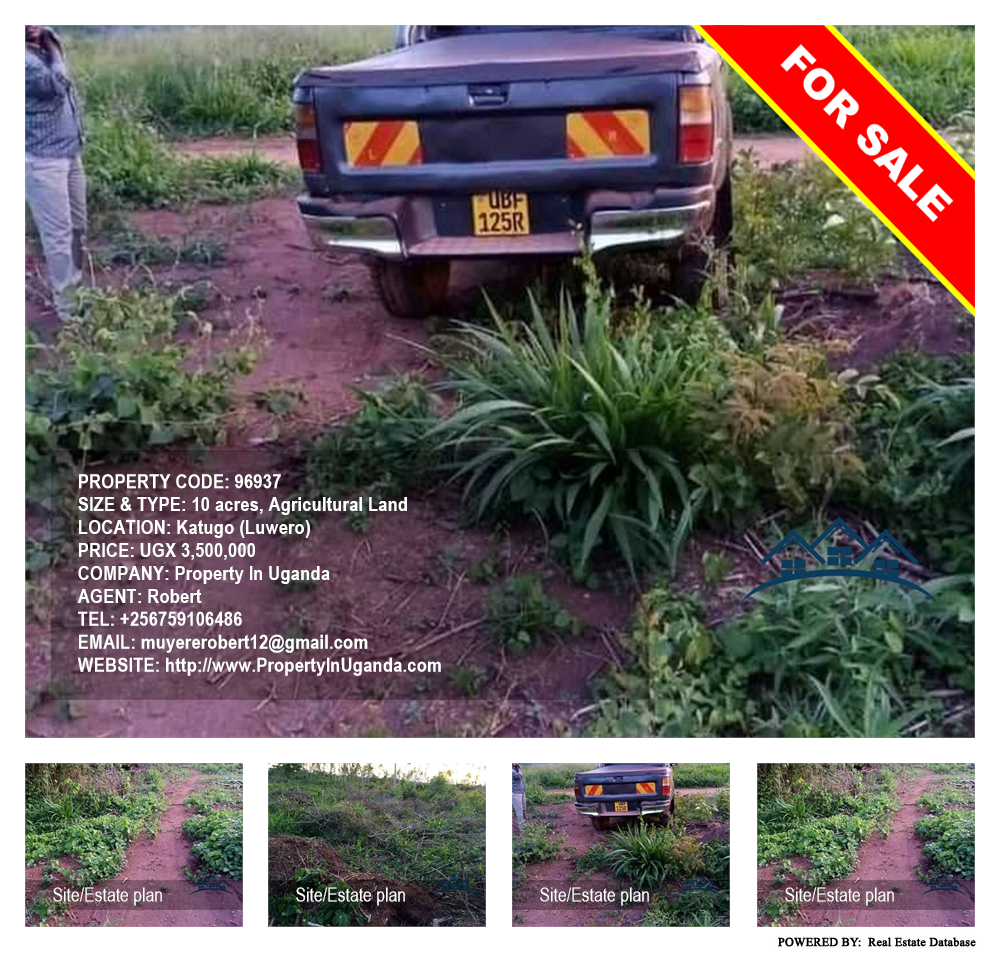 Agricultural Land  for sale in Katugo Luweero Uganda, code: 96937
