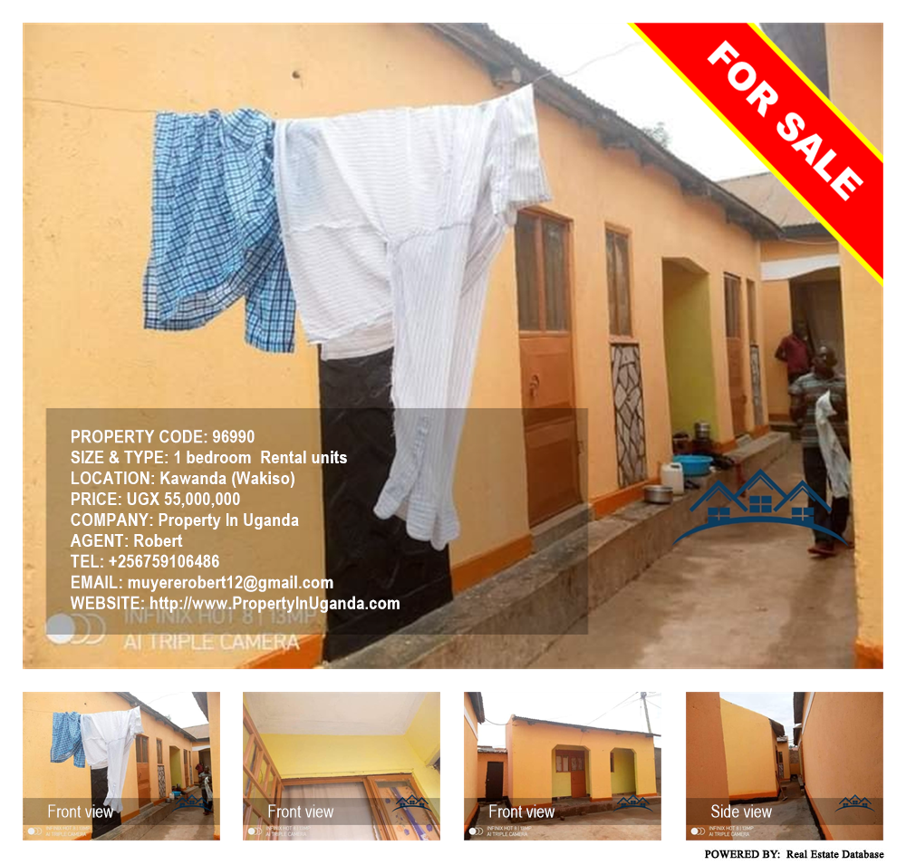 1 bedroom Rental units  for sale in Kawanda Wakiso Uganda, code: 96990