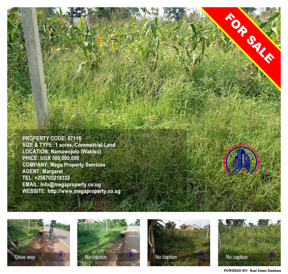 Commercial Land  for sale in Namawojjolo Wakiso Uganda, code: 97116