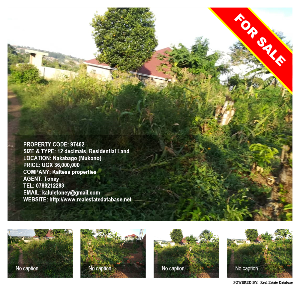 Residential Land  for sale in Nakabago Mukono Uganda, code: 97462