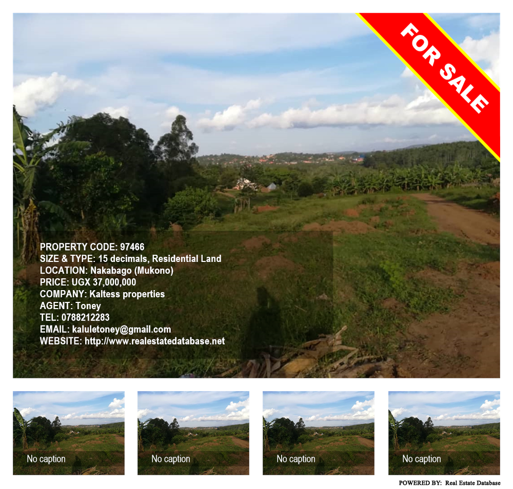 Residential Land  for sale in Nakabago Mukono Uganda, code: 97466