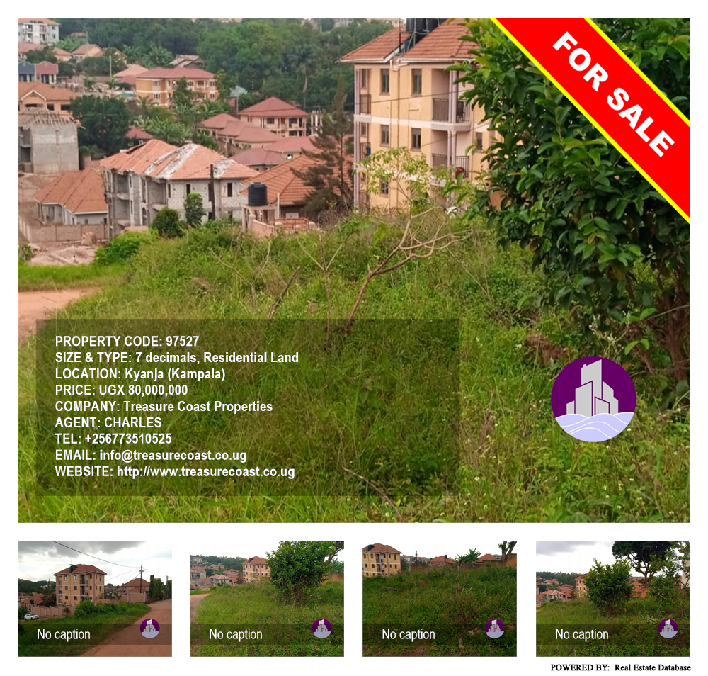 Residential Land  for sale in Kyanja Kampala Uganda, code: 97527