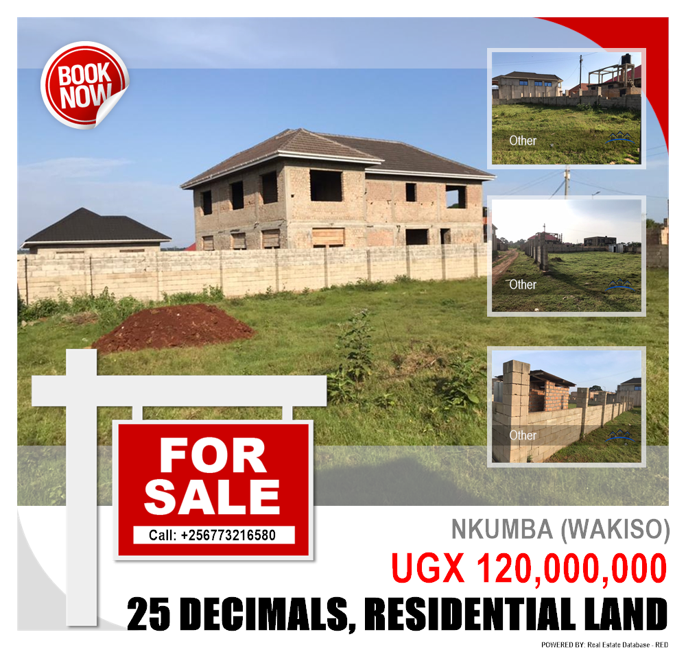 Residential Land  for sale in Nkumba Wakiso Uganda, code: 97695