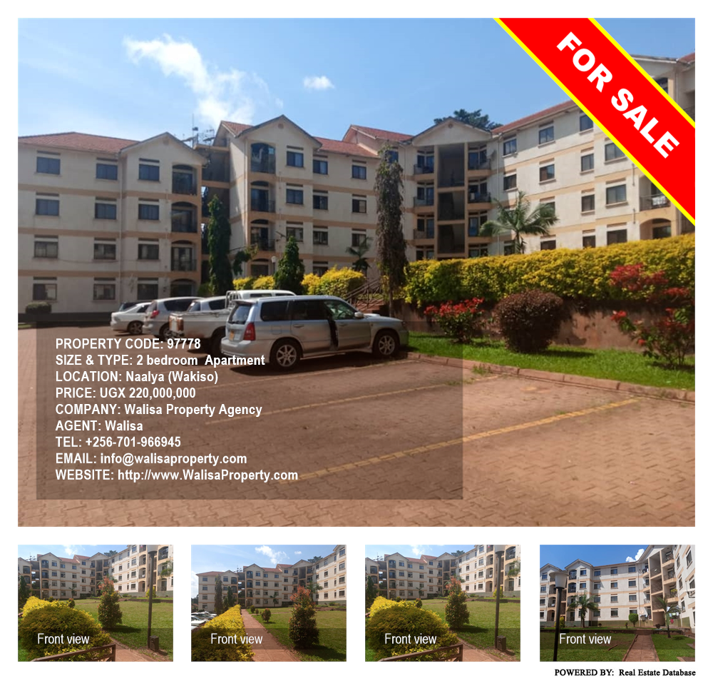 2 bedroom Apartment  for sale in Naalya Wakiso Uganda, code: 97778