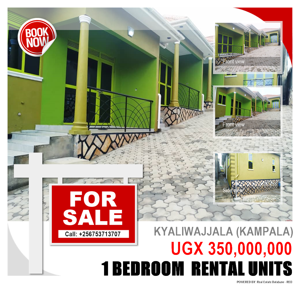 1 bedroom Rental units  for sale in Kyaliwajjala Kampala Uganda, code: 98683