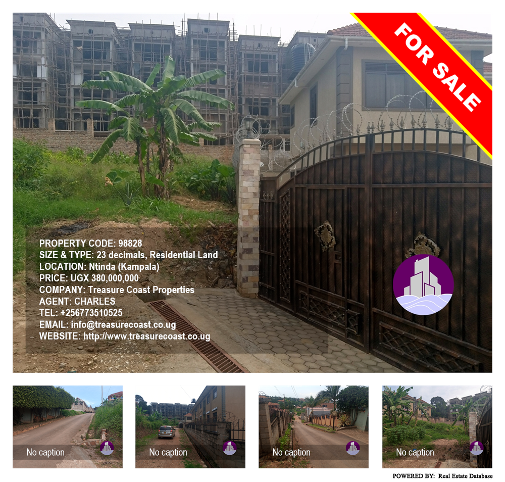 Residential Land  for sale in Ntinda Kampala Uganda, code: 98828