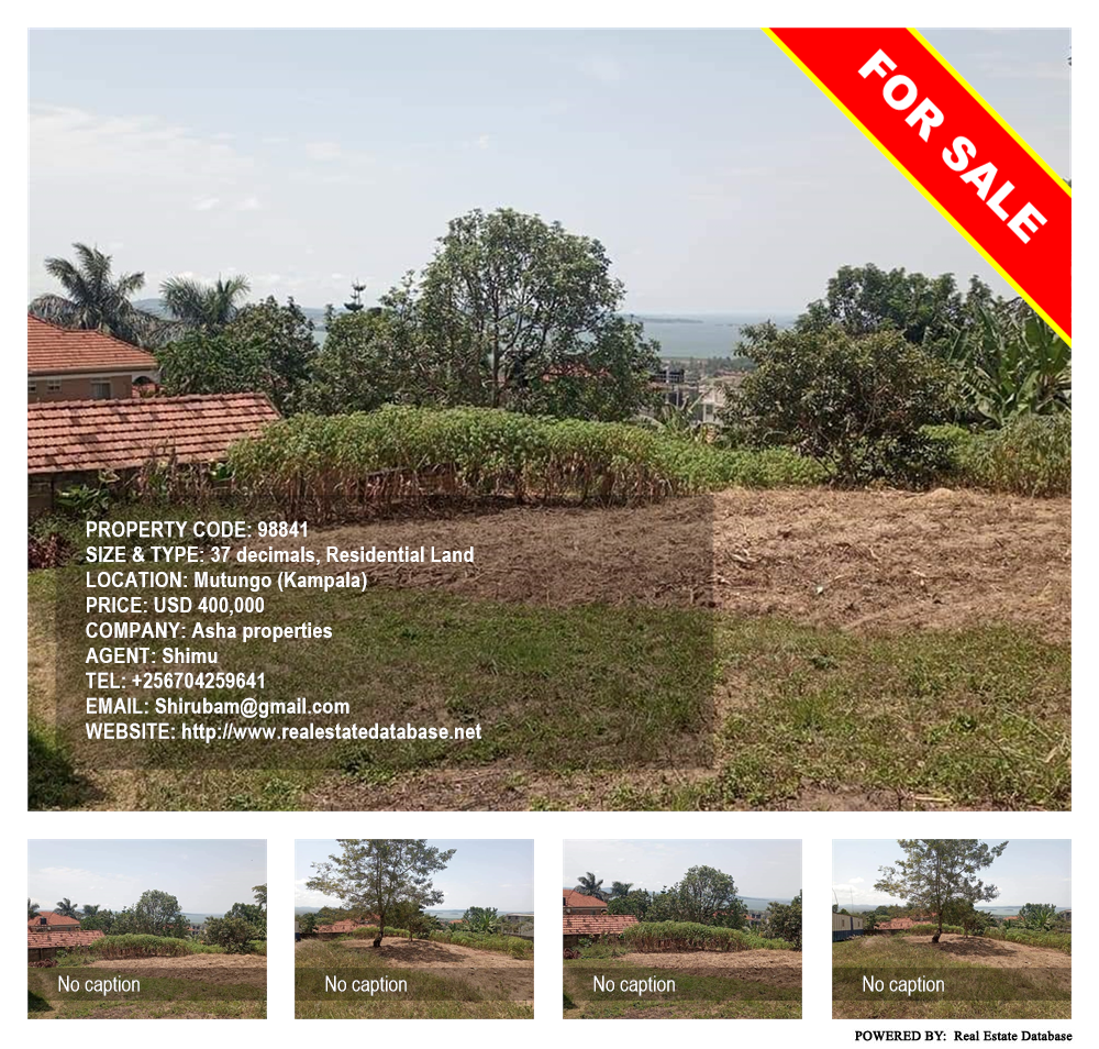 Residential Land  for sale in Mutungo Kampala Uganda, code: 98841