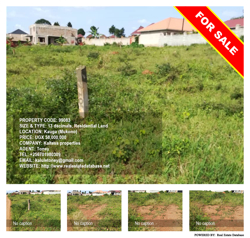 Residential Land  for sale in Kawuga Mukono Uganda, code: 99083