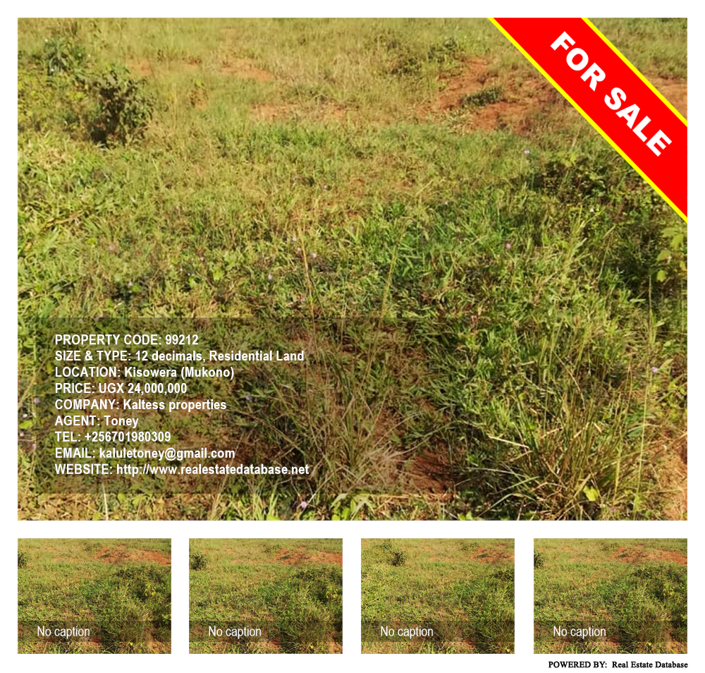 Residential Land  for sale in Kisowela Mukono Uganda, code: 99212