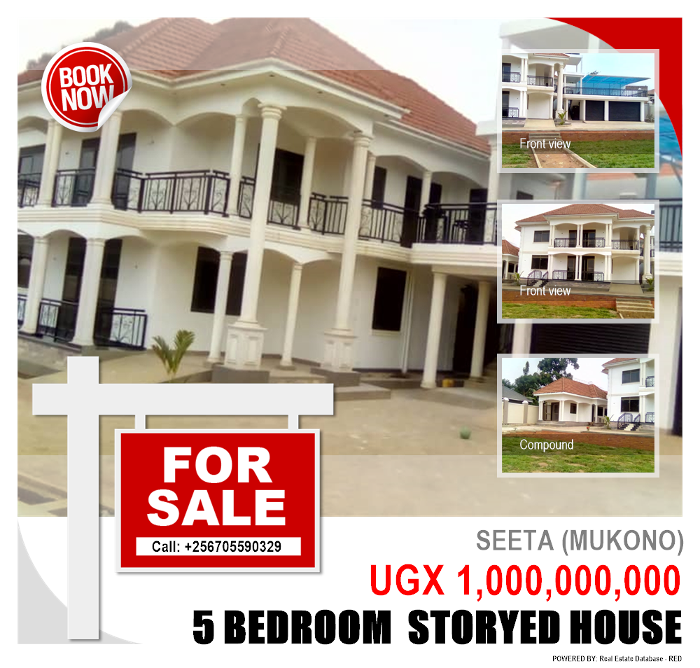 5 bedroom Storeyed house  for sale in Seeta Mukono Uganda, code: 99249