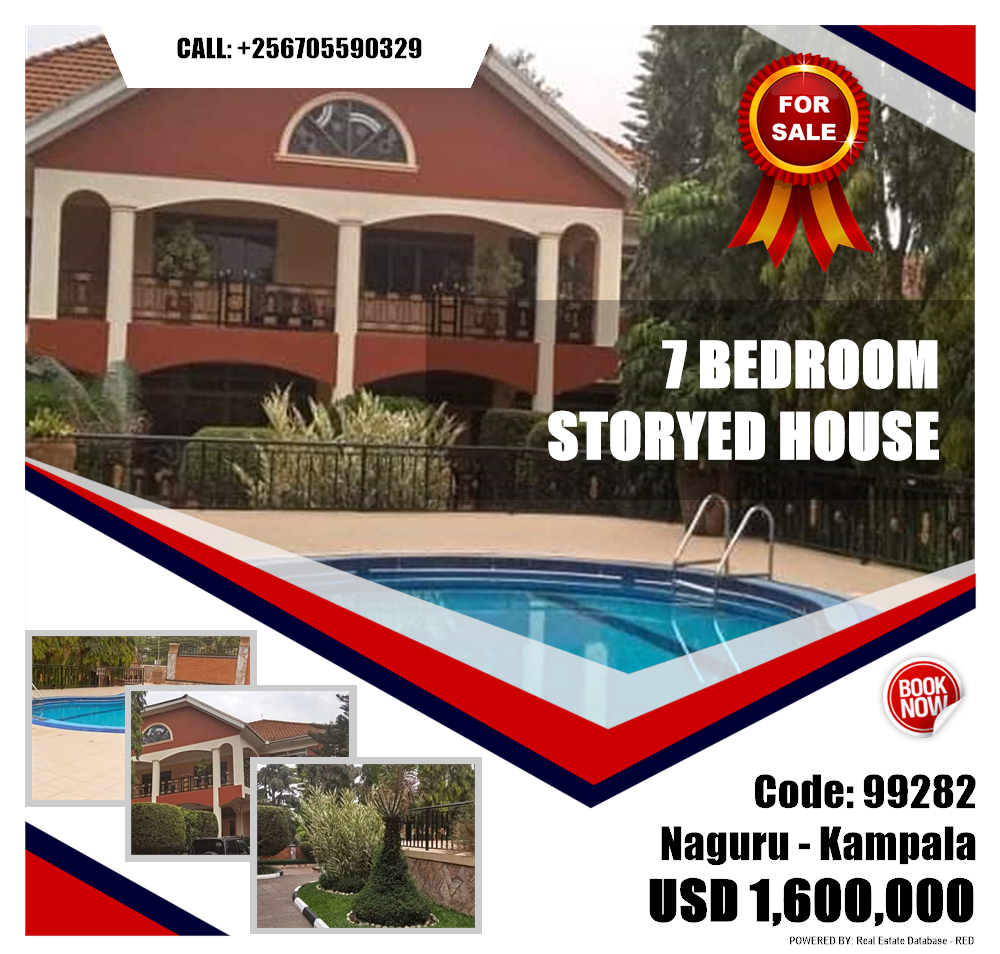 7 bedroom Storeyed house  for sale in Naguru Kampala Uganda, code: 99282