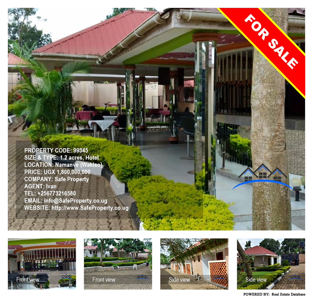 Hotel  for sale in Namanve Wakiso Uganda, code: 99345