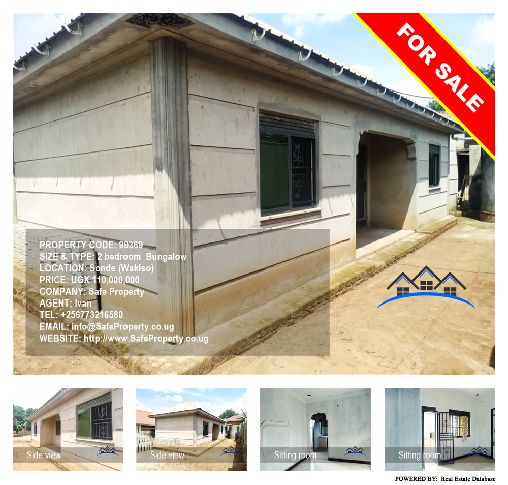 2 bedroom Bungalow  for sale in Sonde Wakiso Uganda, code: 99369