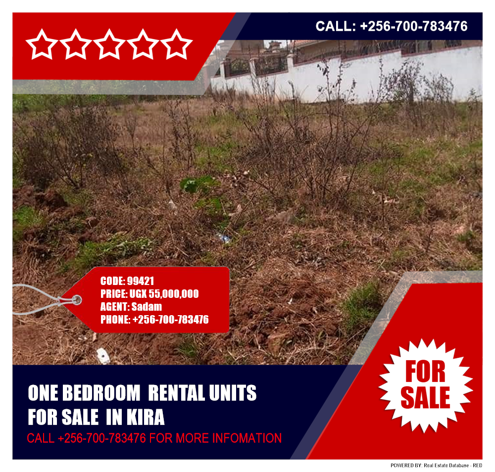 1 bedroom Rental units  for sale in Kira Wakiso Uganda, code: 99421