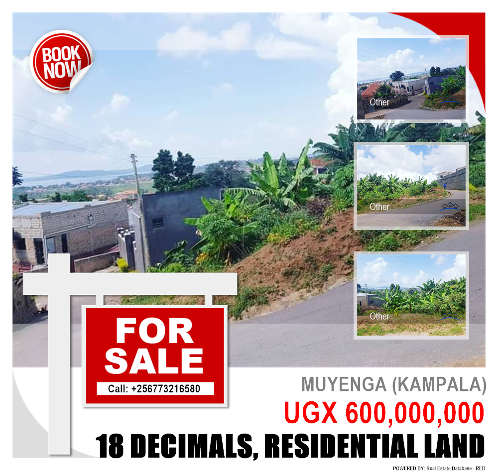 Residential Land  for sale in Muyenga Kampala Uganda, code: 99503