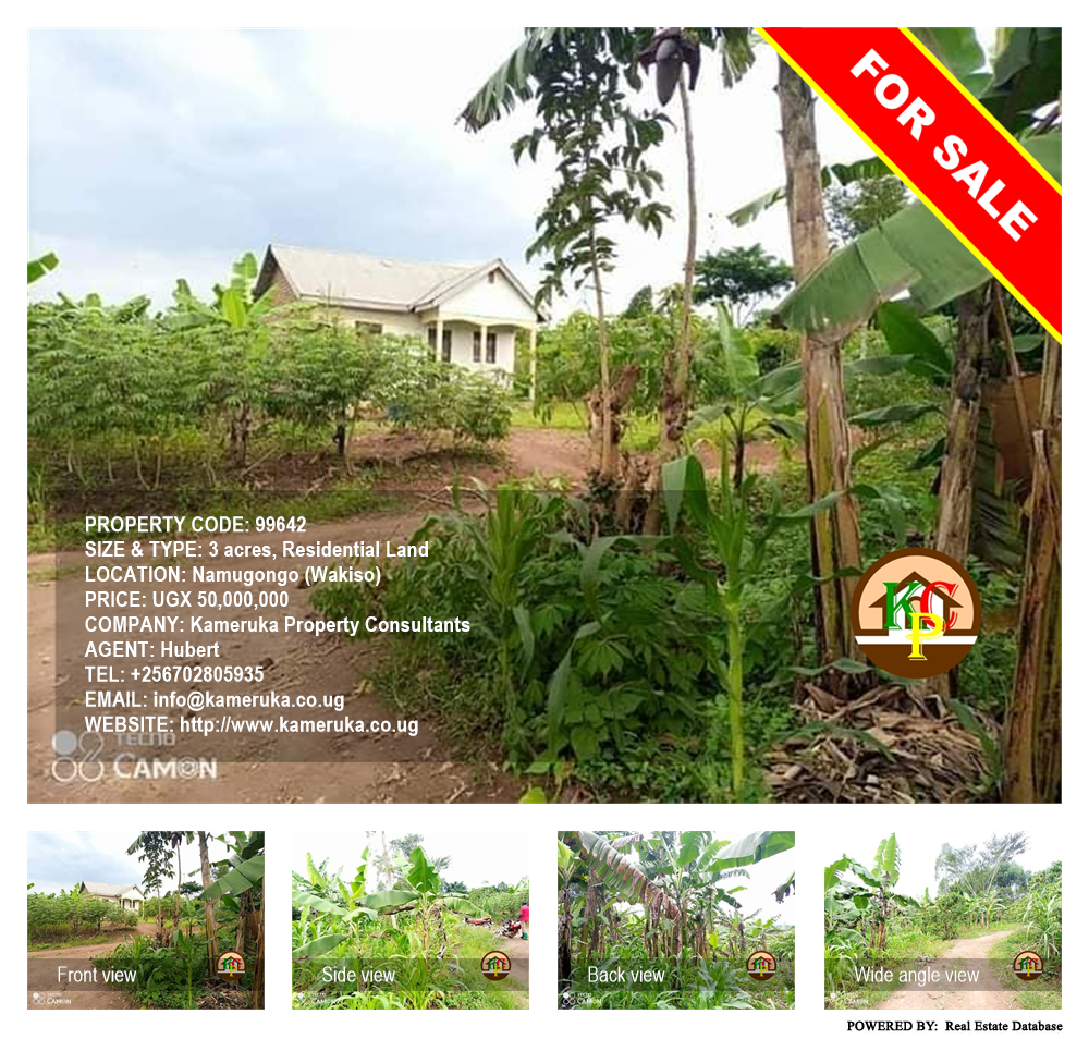 Residential Land  for sale in Namugongo Wakiso Uganda, code: 99642