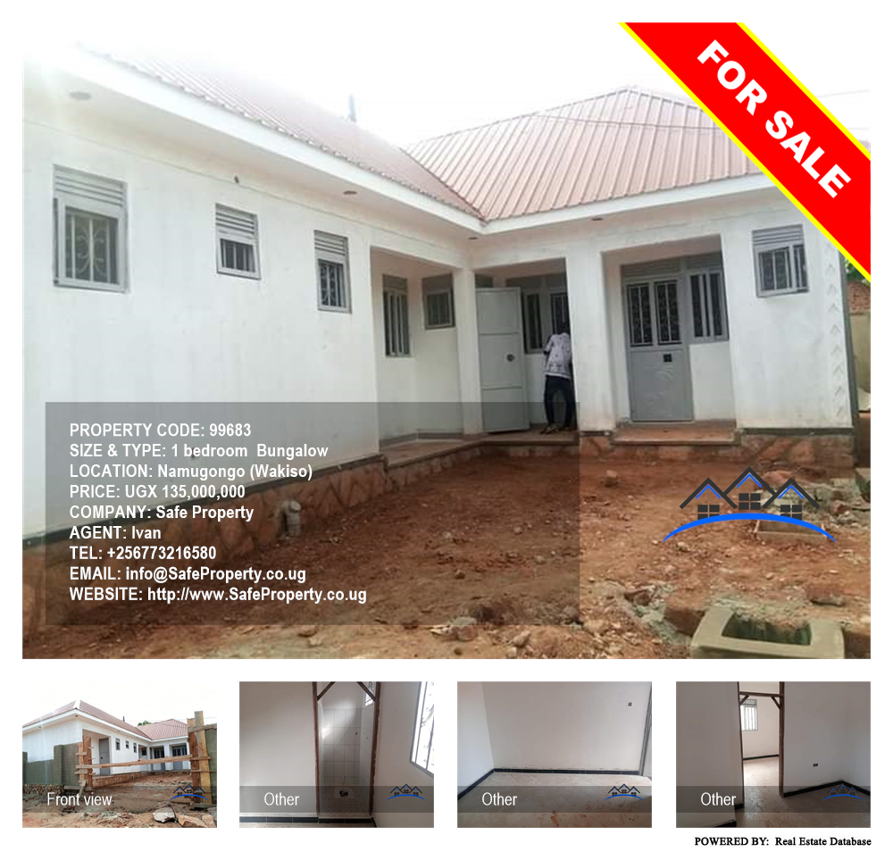 1 bedroom Bungalow  for sale in Namugongo Wakiso Uganda, code: 99683