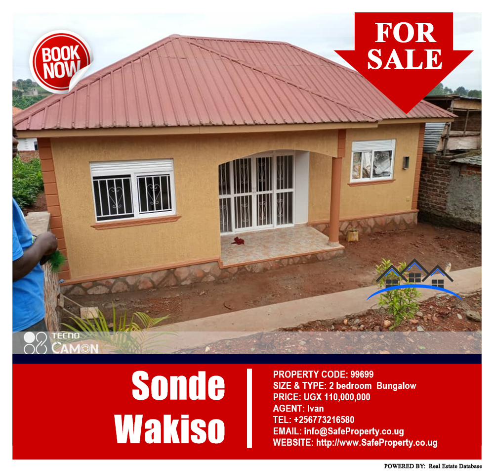 2 bedroom Bungalow  for sale in Sonde Wakiso Uganda, code: 99699