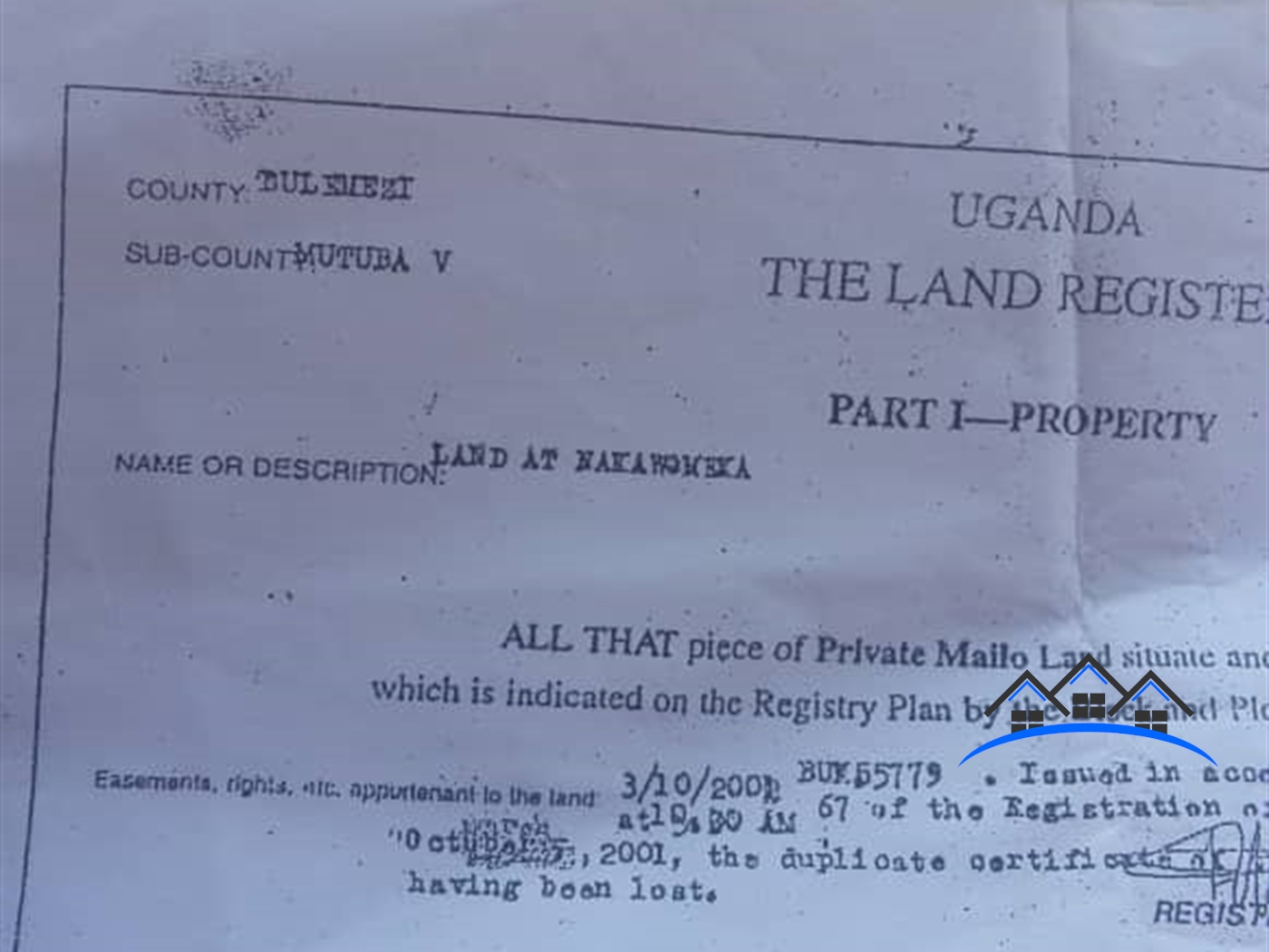 Agricultural Land for sale in Kikyuusa Luweero