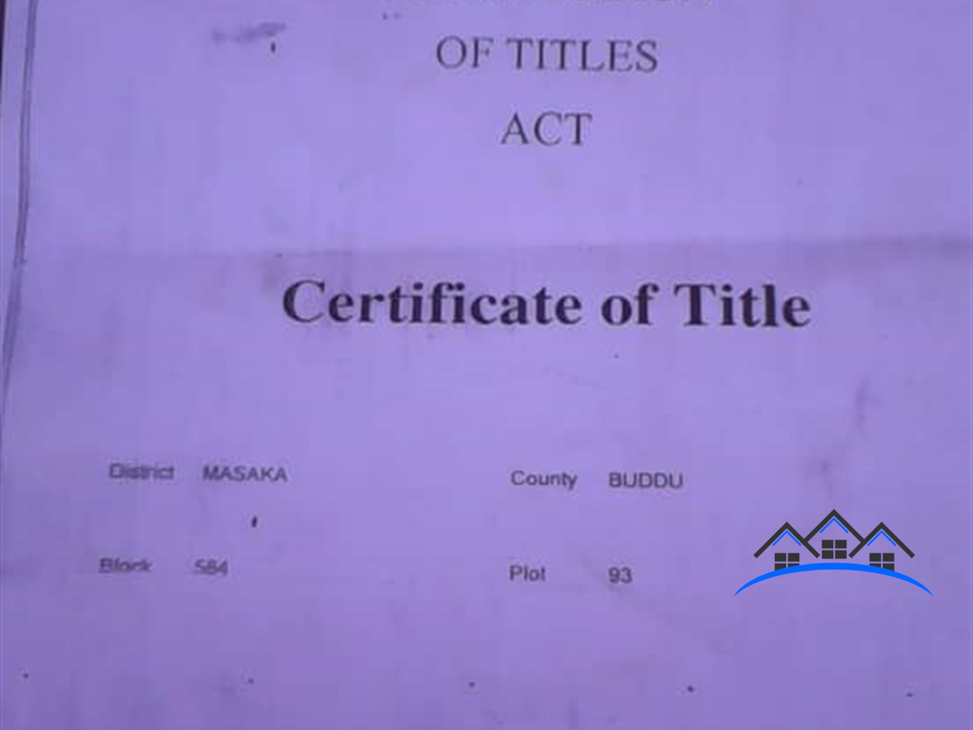 Land title