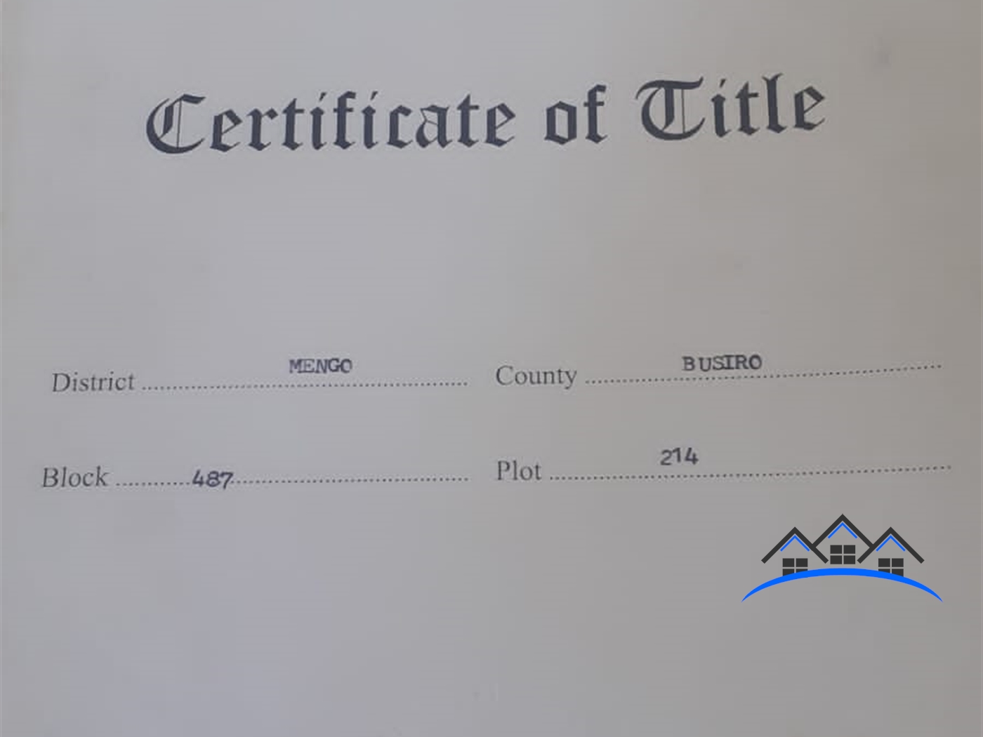 Land title