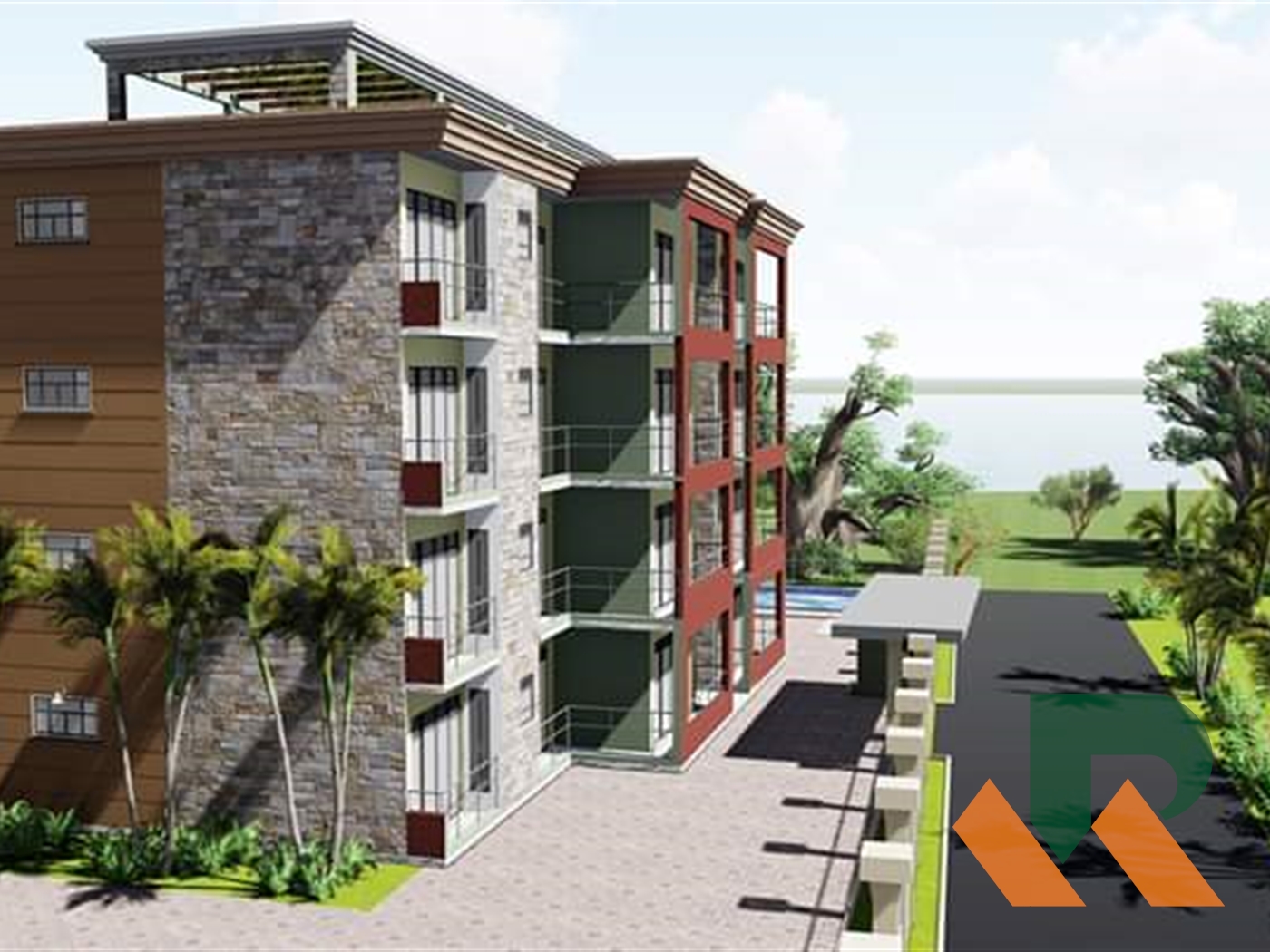 3 bedroom Apartment for sale in Munyonyo Kampala Uganda, code 50813