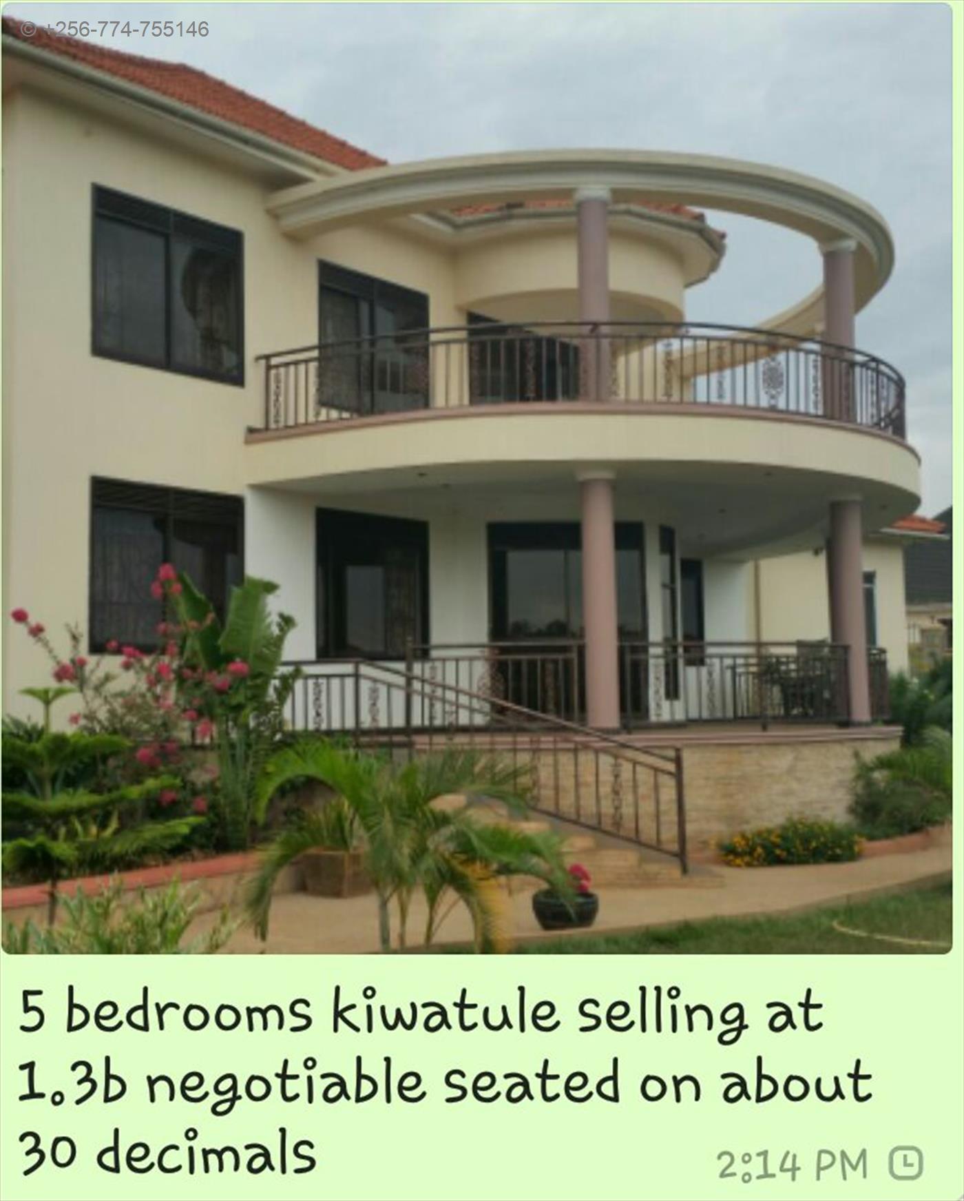 Mansion for sale in Kiwaatule Kampala