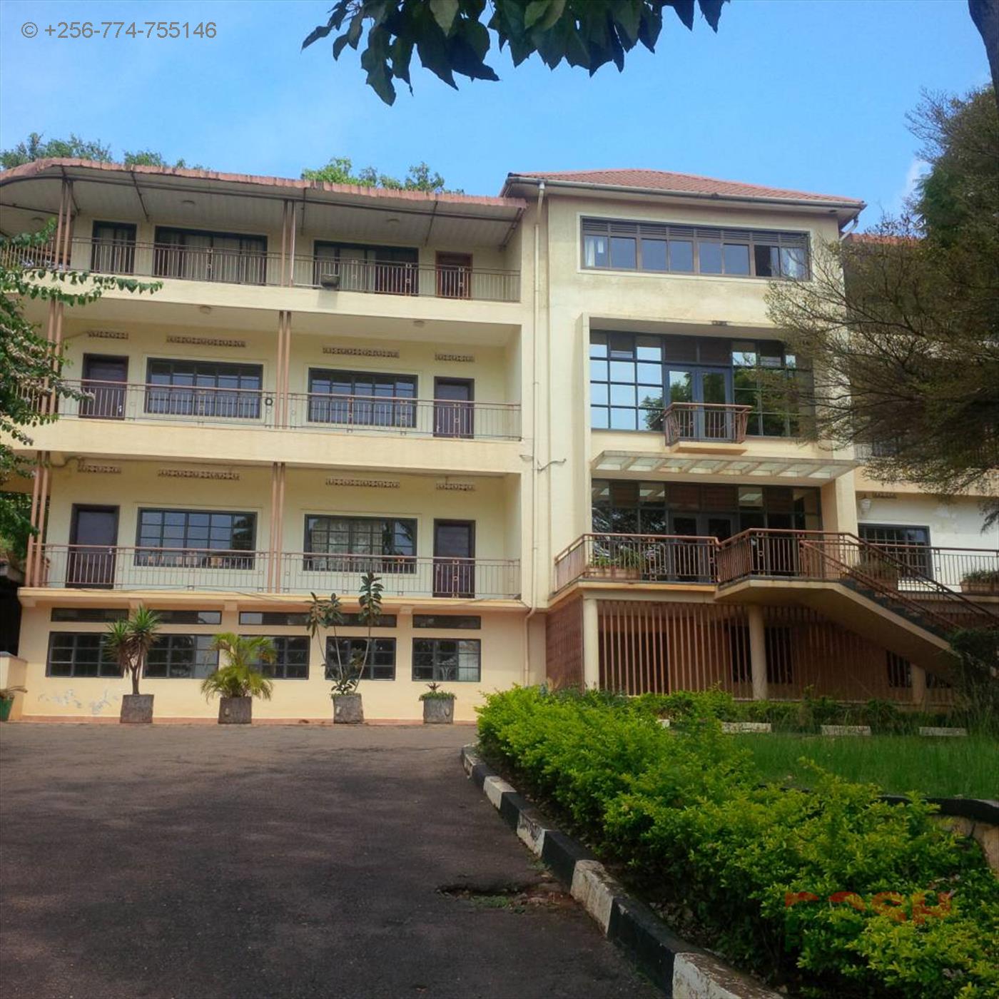 Commercial block for rent in Kololo Kampala