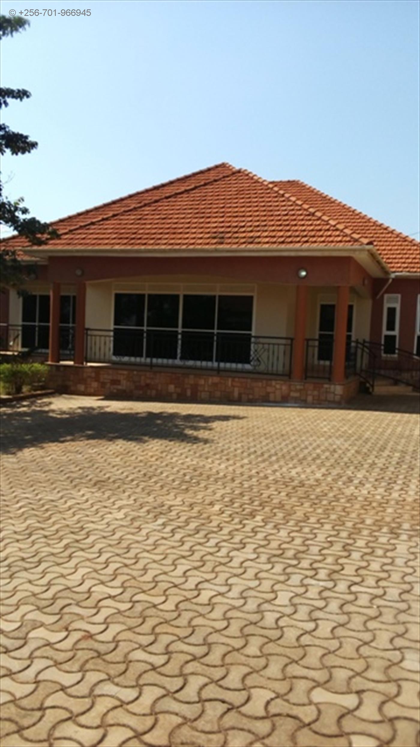 Bungalow for rent in Naalya Kampala