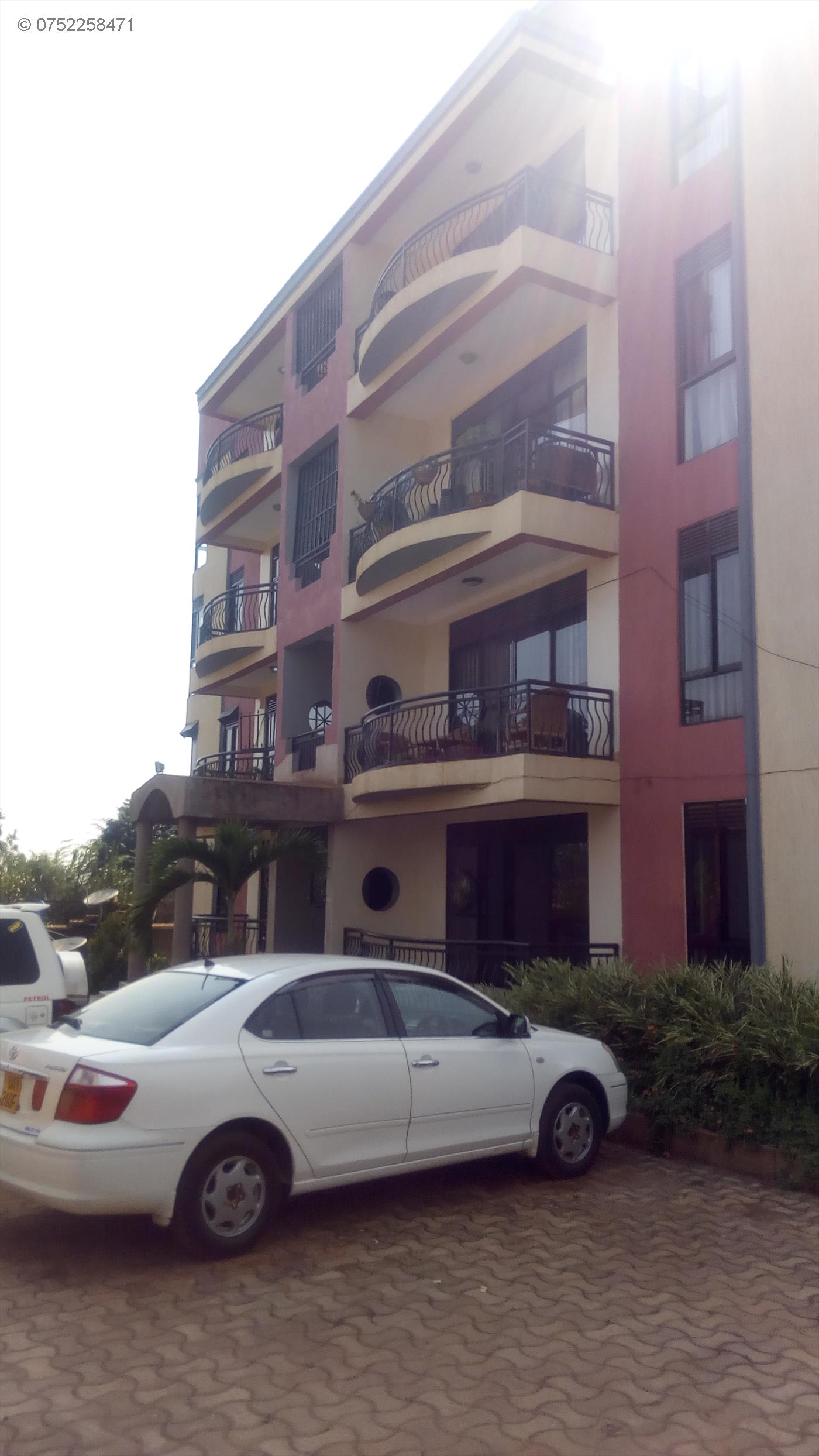 Apartment for rent in Kiwaatule Kampala