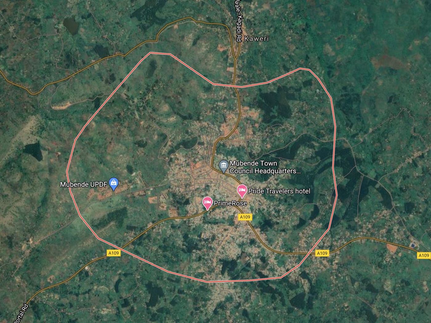Commercial Land for sale in Goldmines Mubende