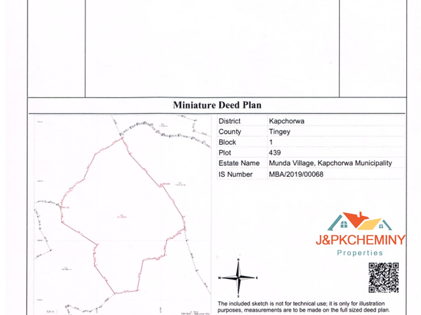 Commercial Land for sale in Tingey Kapchorwa